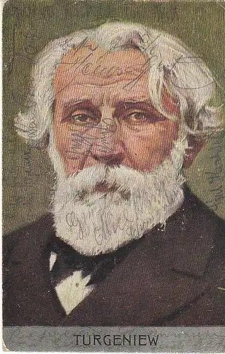 Portrait von Turgeniew glum 1900? C6155