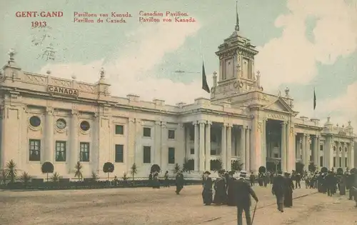 Gand - Pavillon du Canada 1913 gl1913 136.573