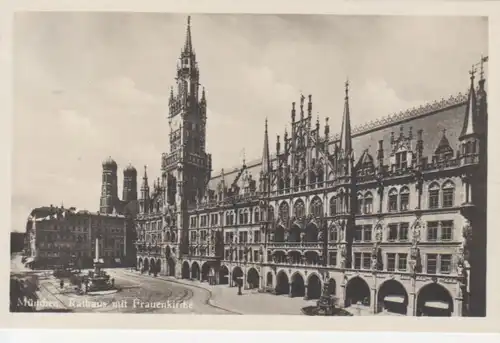 München - Rathaus mit Frauenkirche bahnpgl1931 216.560