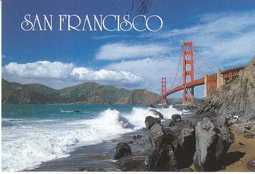 San Francisco The Golden Gate Bridge gl1998 C6304