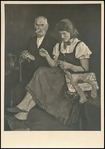 HDK 652: Erwin Knirr - Bäuerlicher Feierabend ngl 139.235