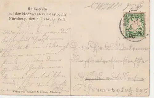 Nürnberg Hochwasserkatastrophe 1909 gl1909 217.058