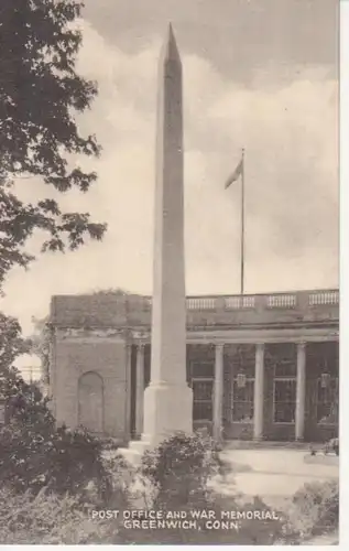 Greenwich, Conn. Post Office and Memorial ngl 212.385