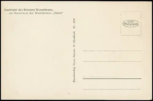 Wessobrunn Kloster Gasttrakt ngl 139.255