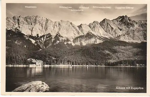 Eibsee mit Zugspitze ngl C8290