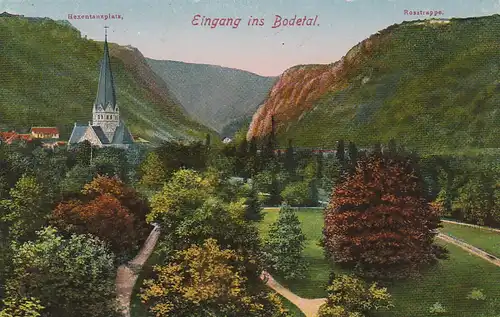 Eingang ins Bodetal im Harz ngl C5592