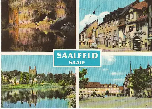 Saalfeld Saale Mehrbildkarte ngl C6806