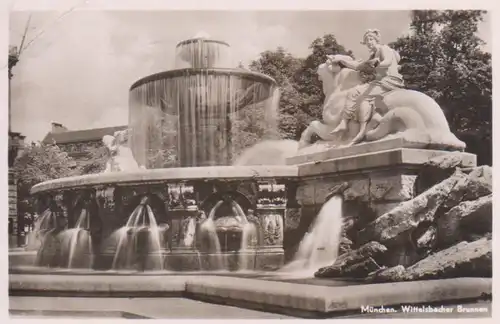 München - Wittelsbacher-Brunnen feldpgl1940 216.695