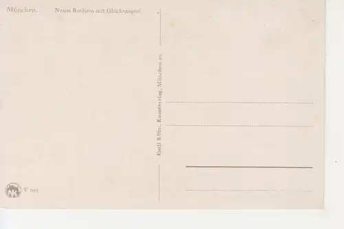 München - Rathaus mit Glockenspiel ngl 216.565