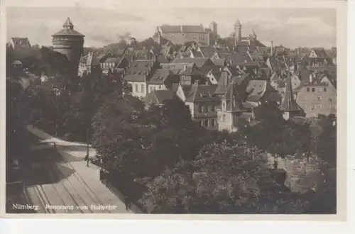 Nürnberg Panorama vom Hallertor gl1930 217.115