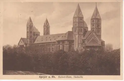 Speyer am Rhein - Der Kaiserdom, Südseite gl1924 213.772