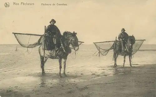 Angeln/Fischerei: Nos Pêcheurs de Crevettes feldpgl1916 136.718