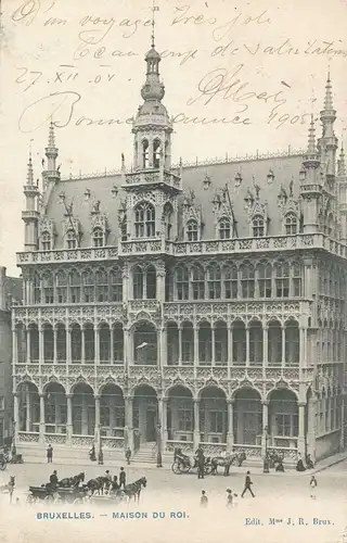 Bruxelles Maison du Roi gl1904 136.505