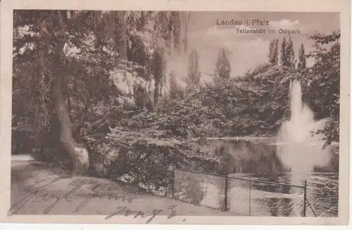 Landau in der Pfalz - Partie im Ostpark feldpgl1918 213.807