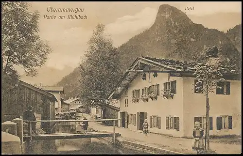 Oberammergau - Partie am Mühlbach ngl 137.793