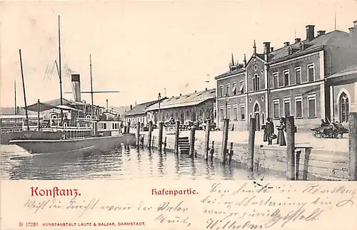 Konstanz a.B. Hafenpartie glca.1900 140.981