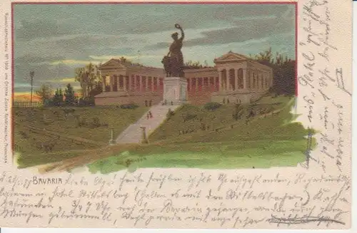 München - Bavaria mit Ruhmeshalle gl1899 216.664