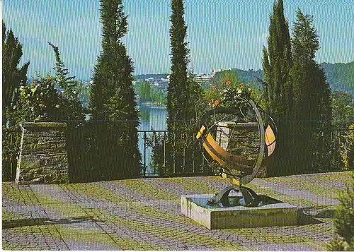 Insel Mainau i.Bodensee Sonnenuhr auf den Mediterranterrasse ngl C6025