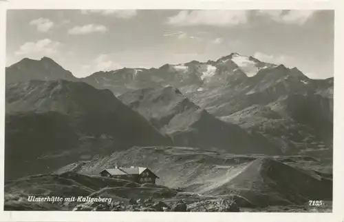 Berghütte: Ulmerhütte mit Kaltenberg gl1951 104.697