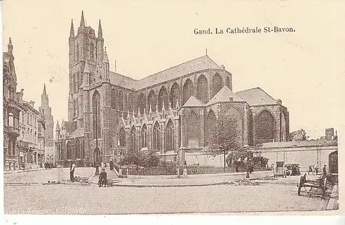 B Gand La Cathédrale St.-Bavon ngl C9049
