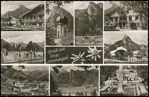 Ammergau - Mehrbildkarte ngl 137.891