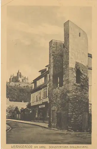 Wernigerode Harz Schusterturm (Dullenturm) ngl C5591