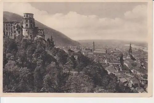 Heidelberg Blick von der Terrasse gl1930 214.056