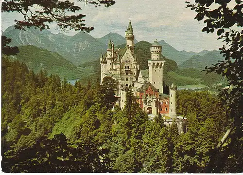 Königsschloß Neuschwanstein gl1966 C7076