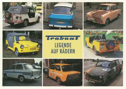 Trabant - Legende auf Rädern *1957 +1991 ngl 136.625