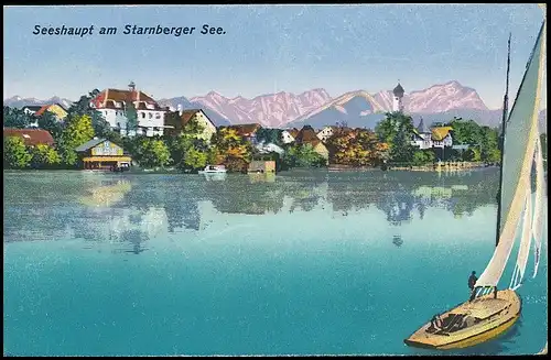 Seeshaupt am Starnberger See Panorama gl1929 139.280