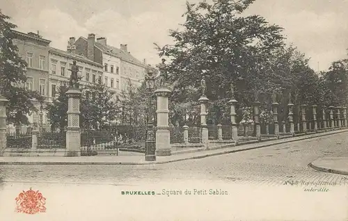 Bruxelles Square du Petit Sablon ngl 136.489