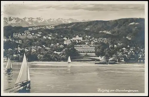 Tutzing am Starnberger See Panorama gl1928 139.300