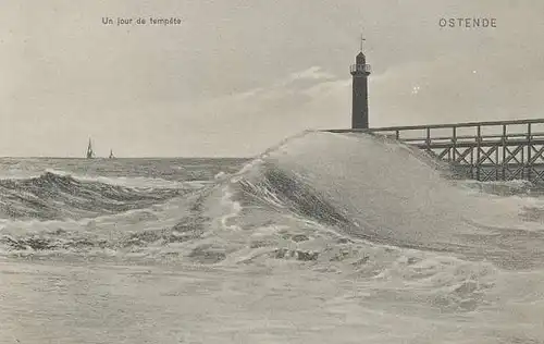 Ostende - Un jour de tempête ngl 136.584