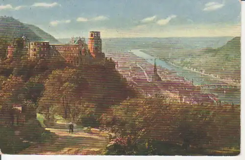 Heidelberg Panorama feldpgl1916 214.133