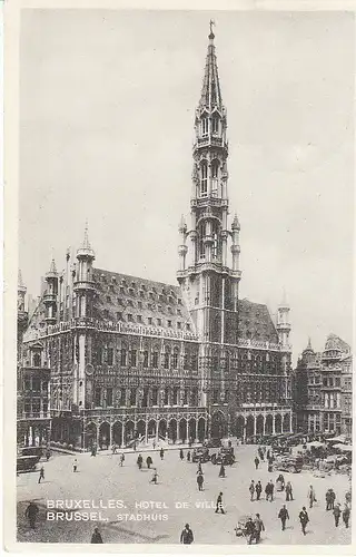 Bruxelles Hôtel de Ville feldpgl1940 C7266