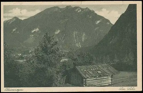 Der Laber bei Oberammergau gl1923 137.932