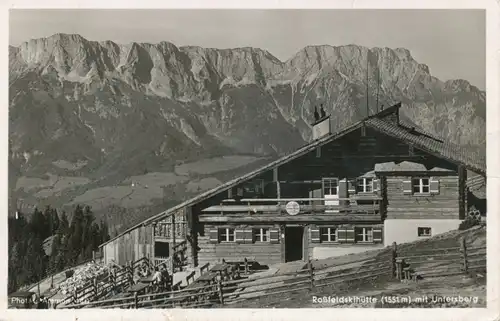 Berghütte: Roßfeldskihütte mit Untersberg ngl 104.558