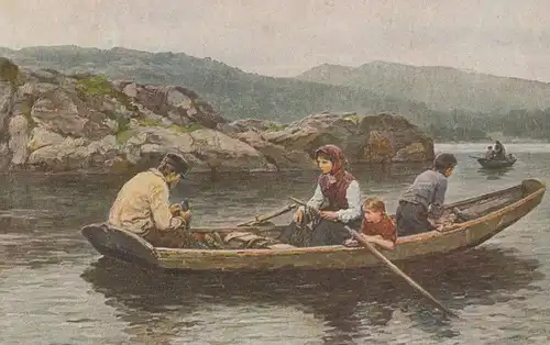 Angeln/Fischerei: J. Ekenaes: Heimfahrt ngl 136.730