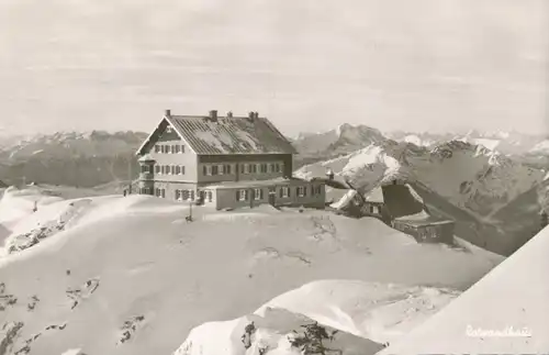 Berghütte: Rotwandhaus gegen Schinder und Karwendel gl1970 104.568