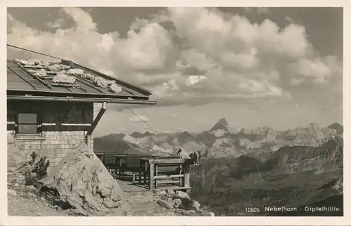 Berghütte: Nebelhorn Gipfelhütte gl1950 104.291