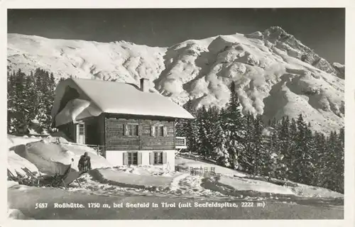 Roßhütte bei Seefeld in Tirol gl1957 104.582