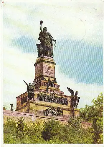 Das Niederwalddenkmal bei Rüdesheim gl1967 C6773