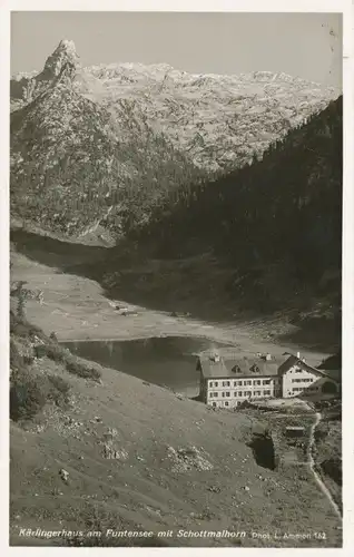 Berghütte: Kärlingerhaus am Funtensee mit Schottmalhorn gl1939 104.407
