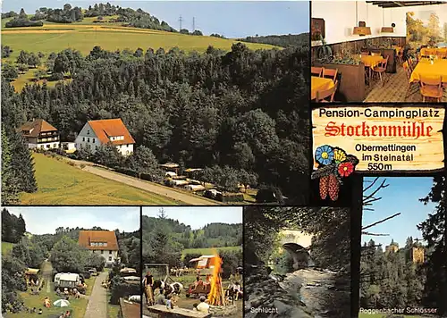 Obermettingen im Steinatal Pension Stockenmühle gl1992 142.720