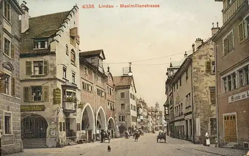 Lindau i.B. Maximilianstraße gl1911 137.104