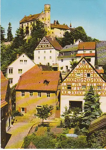 Gößweinstein Fränk.Schweiz m it Burg ngl C6367