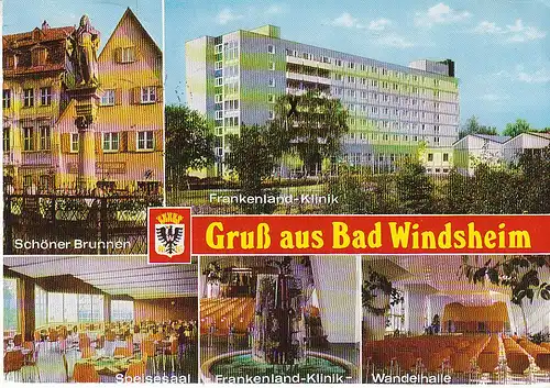 Bad Windsheim Mehrbildkarte gl1977 C6391