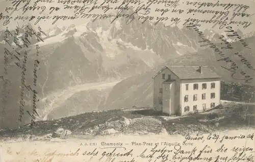 Berghütte: Chamonix Plan-Praz et l'Aiguille verte gl1904 104.536
