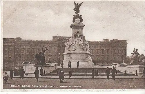 London Buckingham Palace and Victoria Memorial ngl C7512