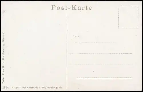 Birgsau bei Oberstdorf mit Mädelegabel ngl 138.052